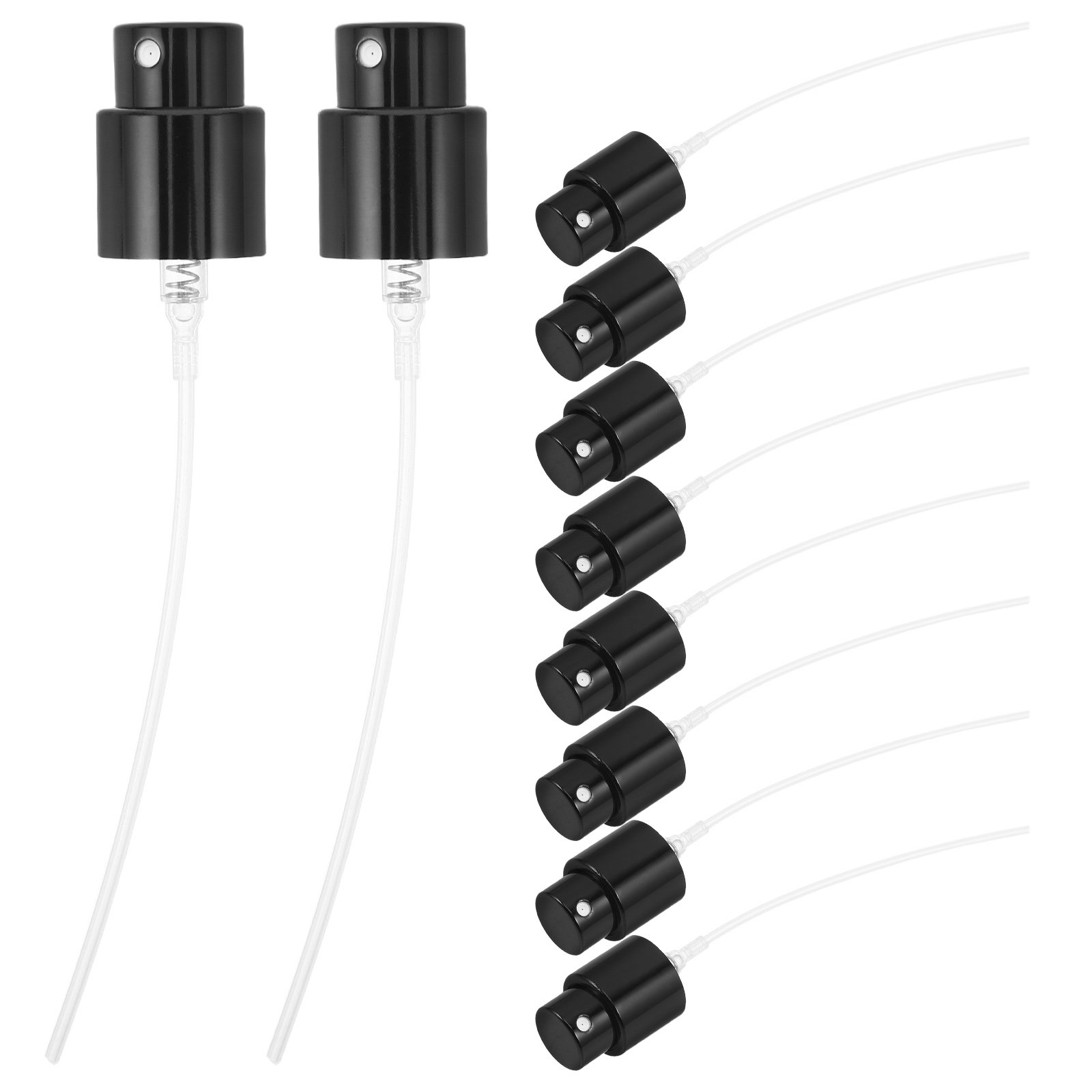 Misting Bottle Fine - 10Pcs Perfume Spray Nozzle Black 15Mm