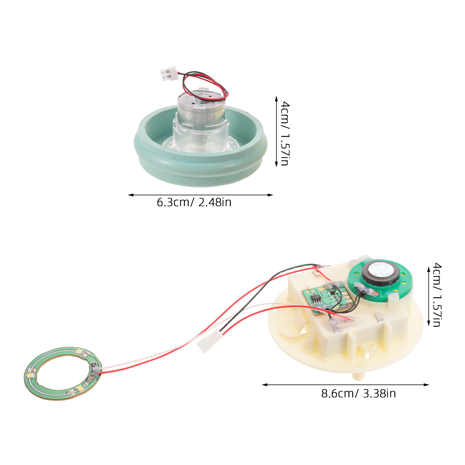 Snow Globe Movement with Music - đánh giá và giá Plastic Dome Clear