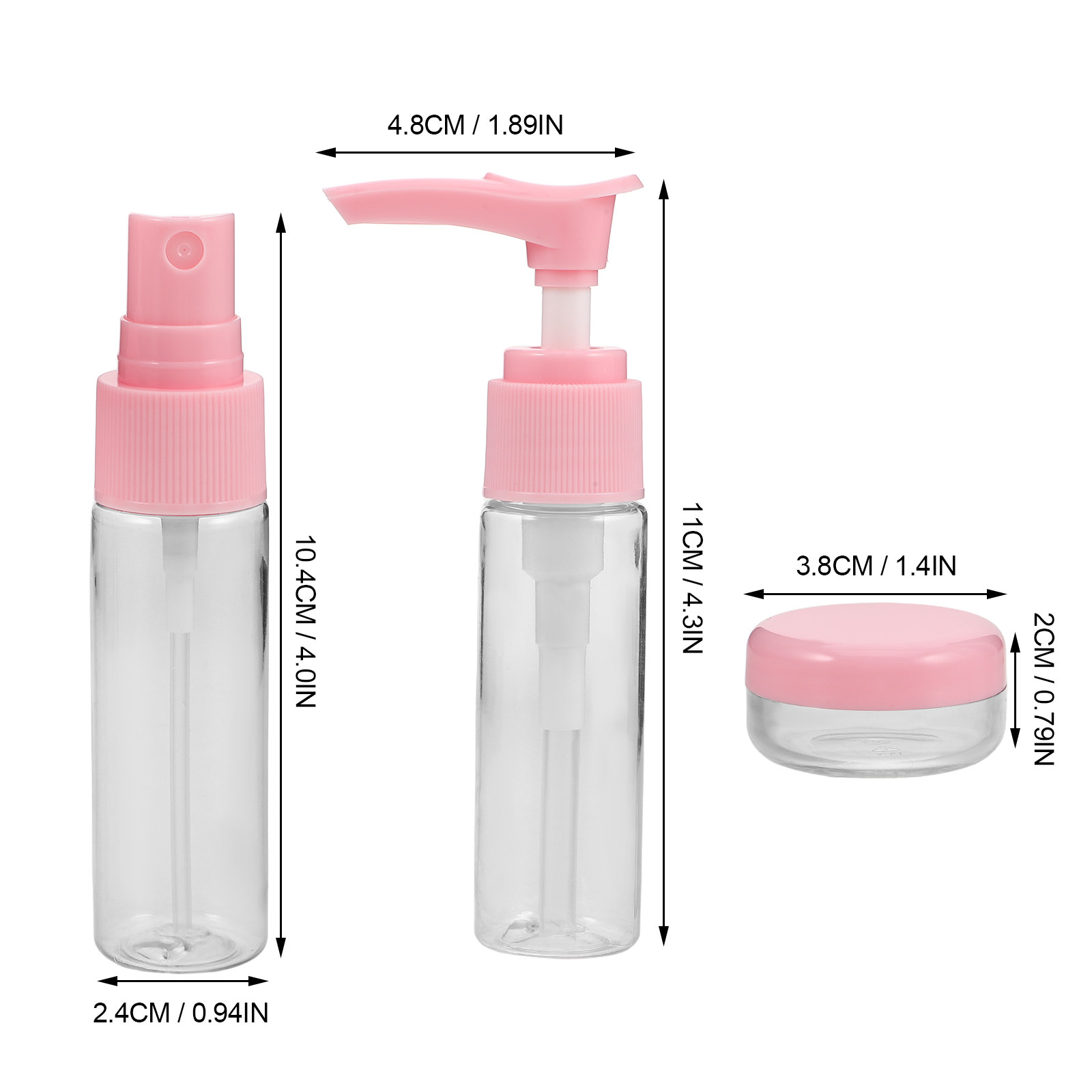 1Set Compact Travel Bottle Set - đánh giá và giá Misting Bottle Fine