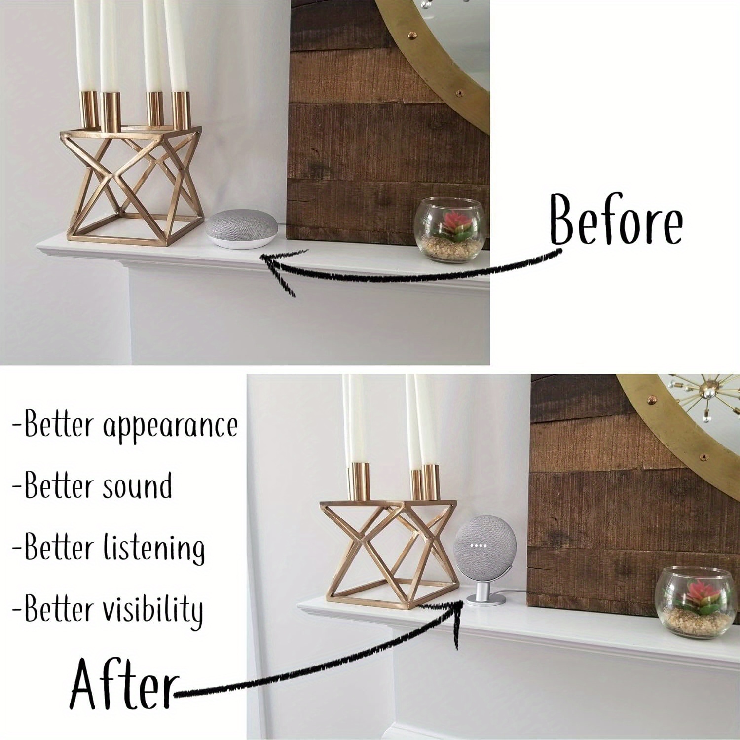 Smart Speaker Display Stand Ho - đánh giá và giá Google Speaker Nest Mini